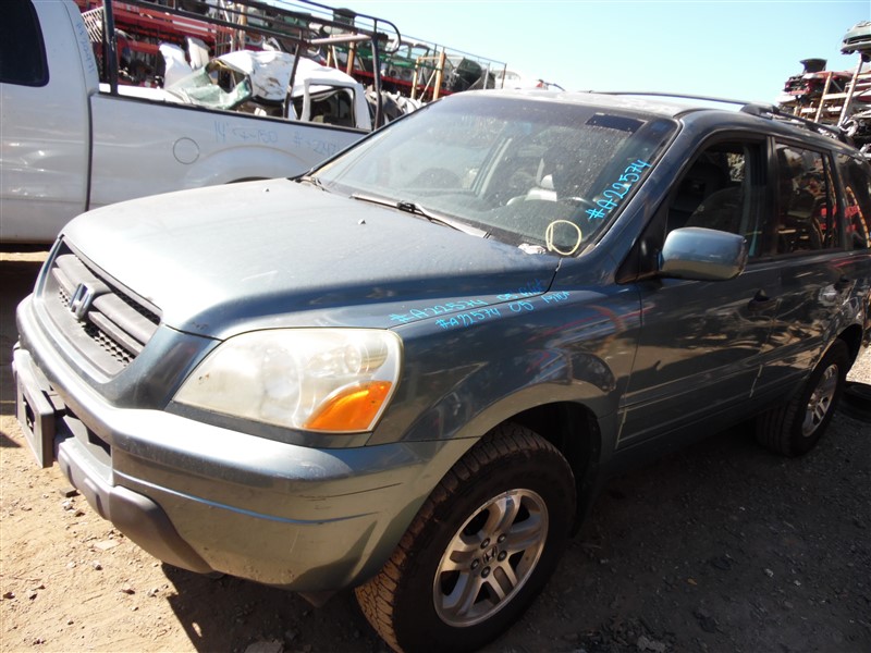 2005 Honda Pilot EXL Blue 3.5L AT 4WD A22574 RANCHO HondaAcura